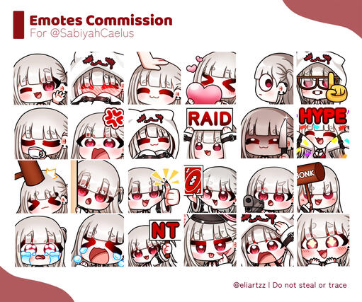Emotes by Eli @eliartzz