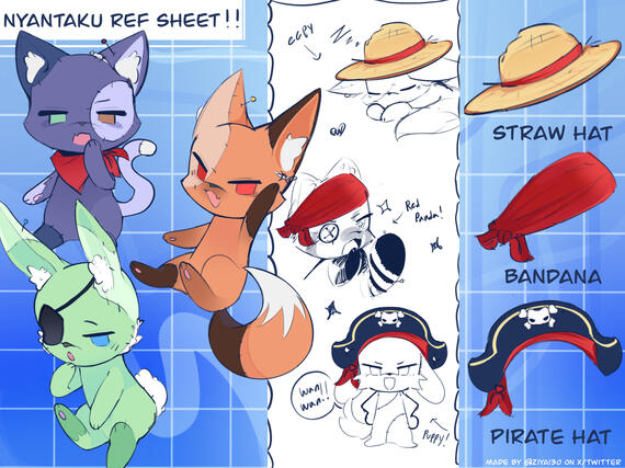 Nyantaku Reference by Ziwaa @ziyaa130